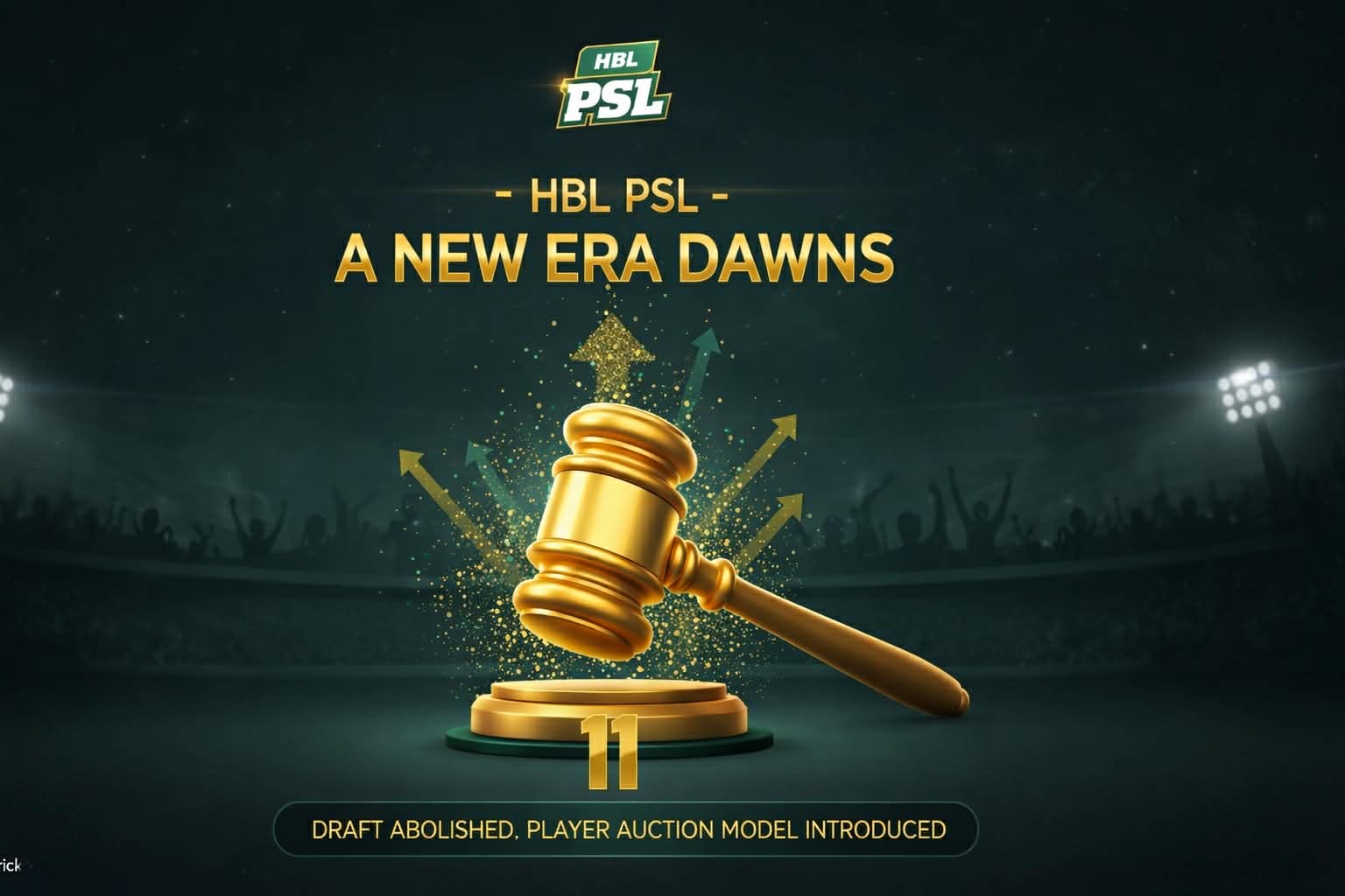 PSL 11 Player Auction and New Era Official Poster